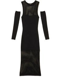Twinset - Robe Longue En Résille - Lyst