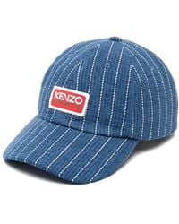 KENZO - Cappello da baseball con applicazione - Lyst