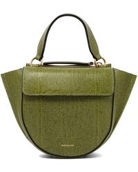 Wandler - Hortensia Lizard-Effect Tote Bag - Lyst