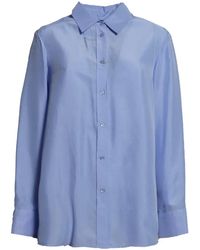 Weekend by Maxmara - Button-Down Long-Sleeve Shirt - Lyst