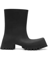 Balenciaga - Trooper Rubber Boot - Lyst