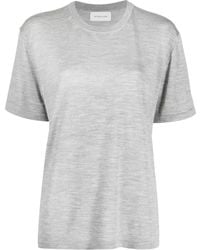 ARMARIUM - Mélange Wool-Blend T-Shirt - Lyst