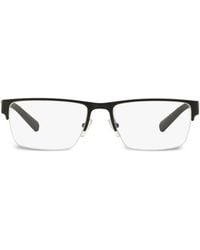 ARMANI EXCHANGE - Rectangle-Frame Glasses - Lyst