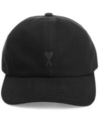 Ami Paris - Baseballkappe Mit Ami De Coeur-Stickerei - Lyst