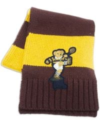 Polo Ralph Lauren - Rugby Polo Bear Colourblock Scarf - Lyst