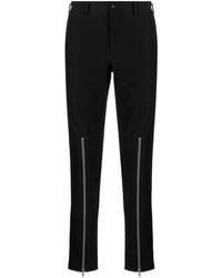 Comme des Garçons - Zip-detail Skinny Trousers - Lyst