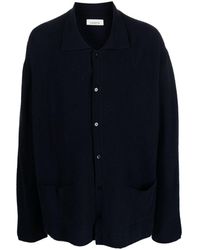 Laneus - Long-sleeved Button-up Cardigan - Lyst