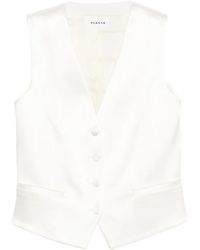 P.A.R.O.S.H. - Button-Fastening Waistcoat - Lyst