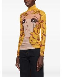 Pushbutton - Top A Collo Alto - Lyst