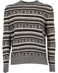Ballantyne - Round-Neck Sweater - Lyst