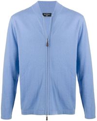 N.Peal Cashmere - Bomber 007 con zip - Lyst