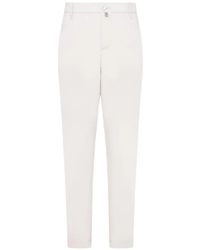 Jacob Cohen - Logo-Plaque Trousers - Lyst