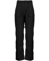 White Mountaineering - Elasticated Waist Straight-Leg Trousers - Lyst