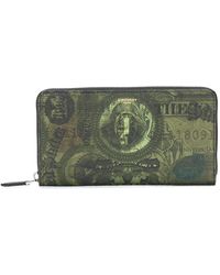 Givenchy - Dollar Print Zipped Wallet - Lyst