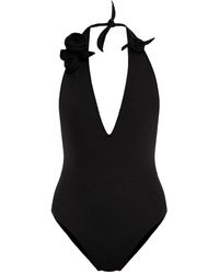 Coperni - Maillot De Bain À Appliqués Fleurs - Lyst