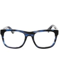 Police - Brille Mit Eckigem Gestell - Lyst