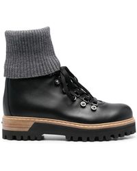 Le Silla - St. Moritz Ankle Boots - Lyst