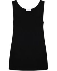 Rosetta Getty - Canotta Con Scollo Rotondo - Lyst