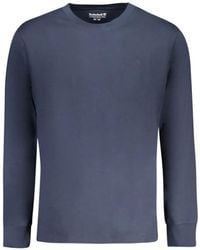 Timberland - Logo-Embroidered Long-Sleeve T-Shirt - Lyst
