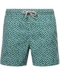 MC2 Saint Barth - Palm Tree-Print Swim Shorts - Lyst