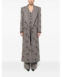 Nissa - Sequin-Embellished Coat - Lyst