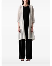 Joseph Ribkoff - Mesh-Panelled Hooded Jacket - Lyst