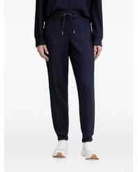 DKNY - Ribbed-Knit Track Pants - Lyst