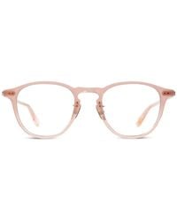 Garrett Leight - Hampton J Brille Mit Rundem Gestell - Lyst
