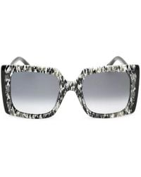 Missoni - Zigzag-Print Rectangle-Frame Sunglasses - Lyst