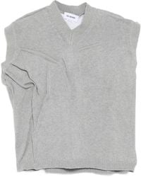 Hed Mayner - Logo-Embroidered Vest - Lyst