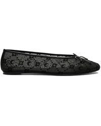 Marine Serre - Moonogram Mesh Ballet Flats - Lyst