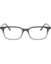 Oliver Peoples - Neylan Rectangle-Frame Glasses - Lyst