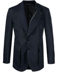 Tom Ford - Zipped-up Single-breasted Blazer - Lyst