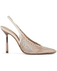 Le Silla - Gilda Embellished Slingback Pumps - Lyst