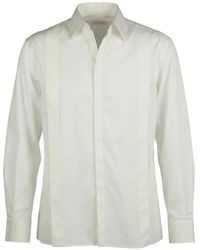 Valentino Garavani - Long-Sleeved Tuxedo Shirt - Lyst