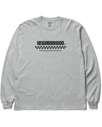 Neighborhood - Long-Sleeve Crewneck T-Shirt - Lyst
