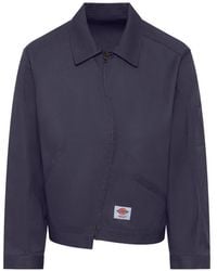Undercover - X Dickies Curved-Zip Shirt Jacket - Lyst
