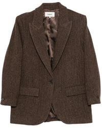 Ba&sh - Veste À Motif Pied-De-Poule - Lyst