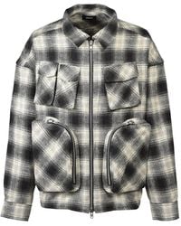 BREATH - Check-Pattern Jacket - Lyst