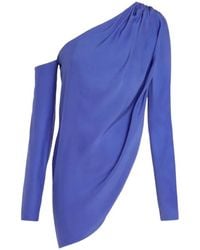 GAUGE81 - Toho One-Shoulder Silk Blouse - Lyst