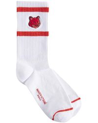Maison Kitsuné - Fox Head Socks - Lyst