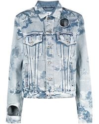 Off-White c/o Virgil Abloh - オフホワイト Sky Meteor デニムジャケット - Lyst