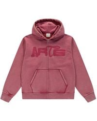 Arte' - Logo-Print Zip-Up Hoodie - Lyst