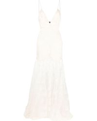 ROTATE BIRGER CHRISTENSEN Bridal Robe Miley mit Zierfedern in Weiß Damen Bekleidung Kleider Kleider für formelle Anlässe und Abendkleider 