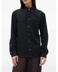 Ann Demeulemeester - Camicia Con Colletto Button-Down - Lyst