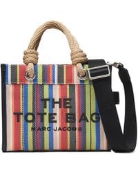 Marc Jacobs - Stripe Mesh Rope Small Tote Bag - Lyst