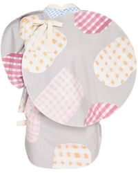 Comme des Garçons - Gingham-Print Layered Top - Lyst