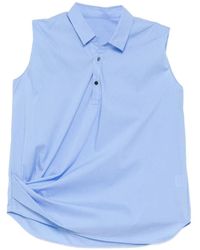 JNBY - Draped Striped Shirt - Lyst