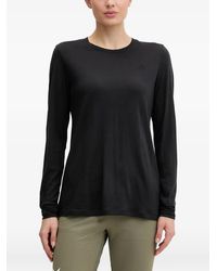 Fjallraven - Logo-Embroidered Long-Sleeve T-Shirt - Lyst