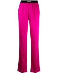 Tom Ford - Silk Trousers - Lyst